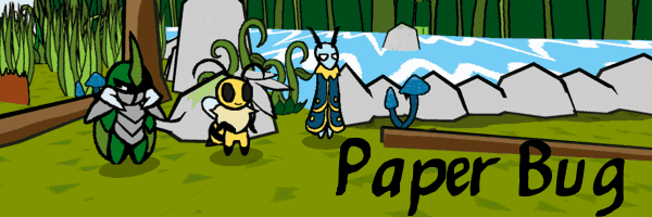 Paper Bug banner